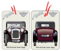 Austin Seven Nippy 1934-36 Air Freshener